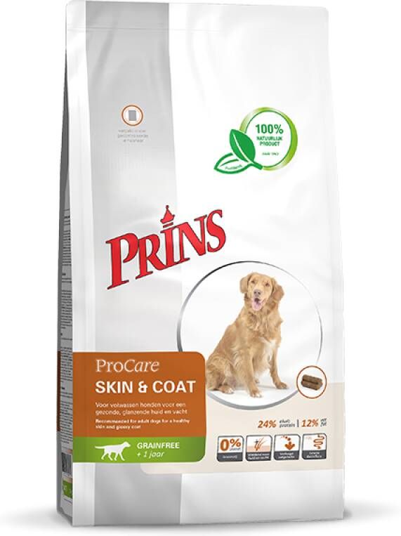 Prins ProCare Grainfree Skin & Coat Hondenvoer 12 kg