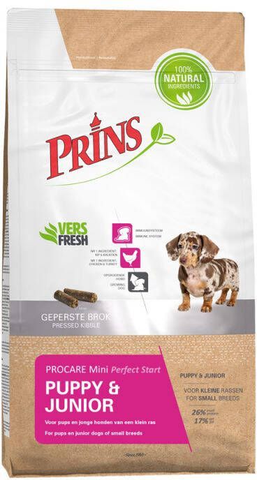 Prins ProCare Mini PUPPY & JUNIOR PERFECT START Hondenvoer 3 kg