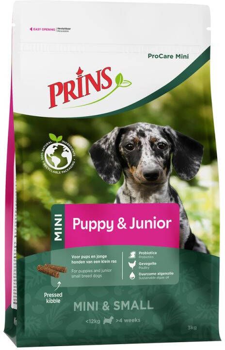 Prins ProCare Mini Puppy Junior Hondenvoer 7 5 kg