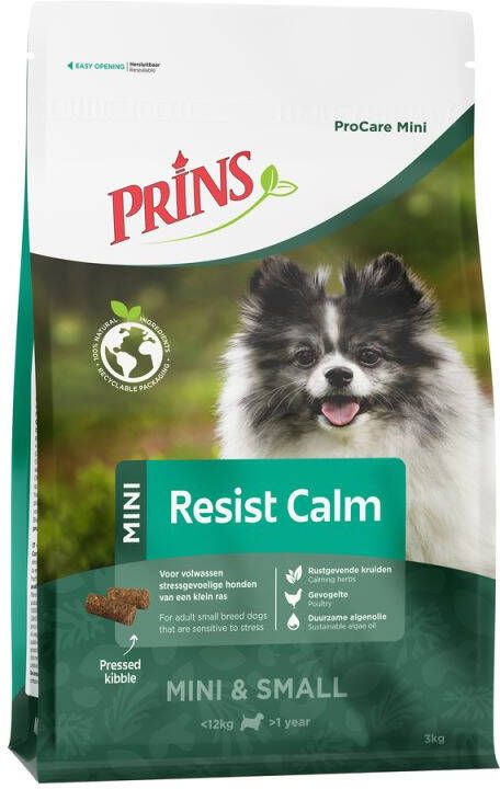 Prins ProCare Mini Resist Calm Hondenvoer 7 5 kg