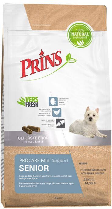 Prins ProCare Mini SENIOR SUPPORT Hondenvoer 3 kg