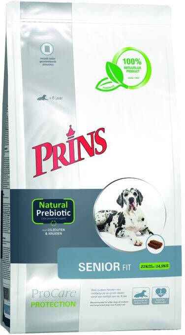 Prins ProCare Protection Senior Fit Hondenvoer Gevogelte 15 kg