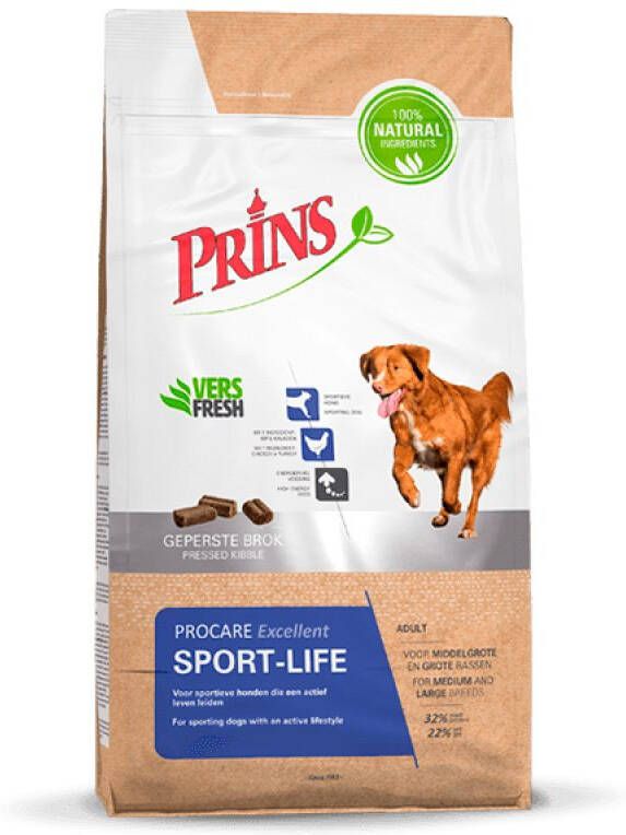 Prins ProCare Sport-Life Excellent Hondenvoer 3 kg