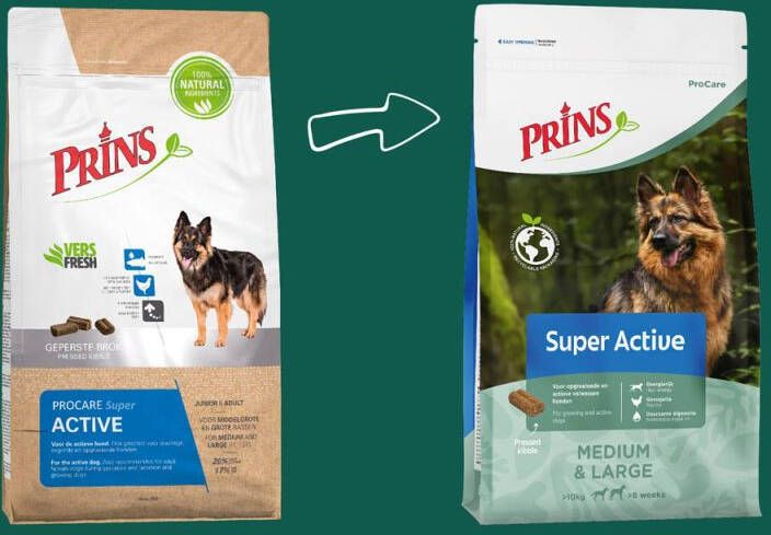 Prins ProCare SUPER ACTIVE Hondenvoer 3 kg