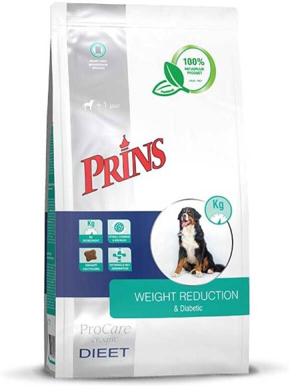 Prins ProCare Weight Control Hondenvoer veterinair 10 kg