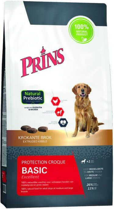 Prins Protection Croque Basic Excellent Hondenvoer 10 kg