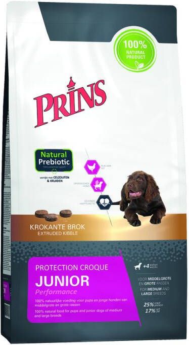 Prins Protection Croque Junior Performance Hondenvoer 10 kg