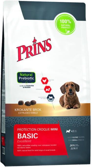 Prins Protection Croque Mini Basic Excellent Hondenvoer 10 kg