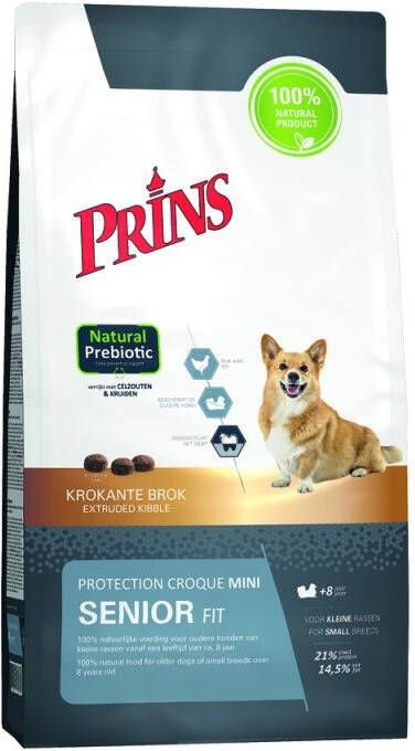 Prins Protection Croque Mini Senior Fit Hondenvoer 10 kg