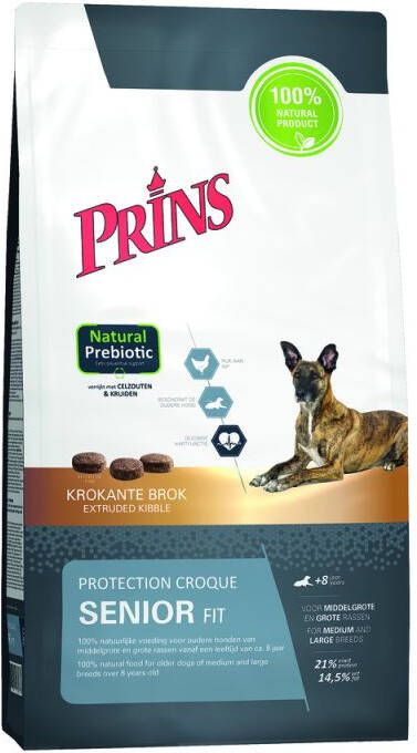 Prins Protection Croque Senior Fit Hondenvoer 10 kg