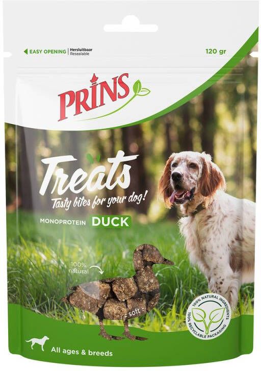 Prins Treats Hondensnack Vlees doos 120 gram