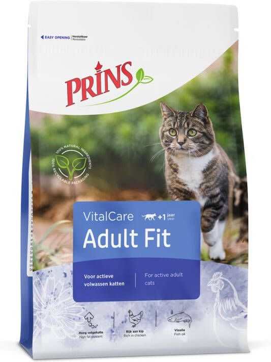 Prins VitalCare ADULT FIT Kattenvoer Gevogelte 1 5 kg