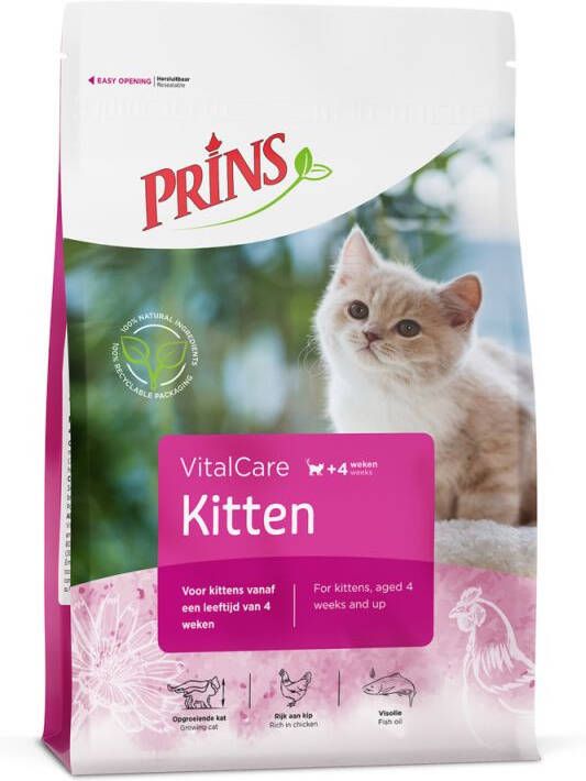 Prins VitalCare KITTEN Kattenvoer Kip 1 5 kg