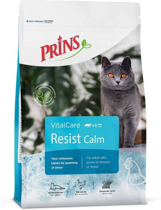 Prins VitalCare Resist Kattenvoer Gevogelte 10 kg