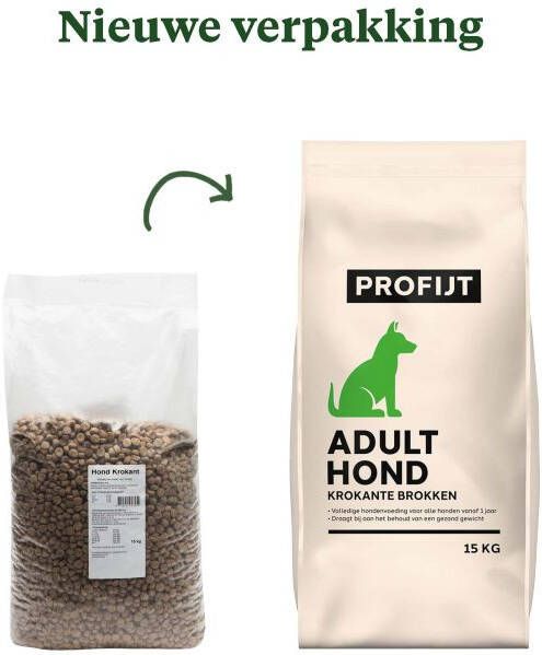 Profijt Adult Krokante brokken Hondenvoer 15 kg