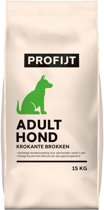 Profijt Adult Krokante brokken Hondenvoer 15 kg