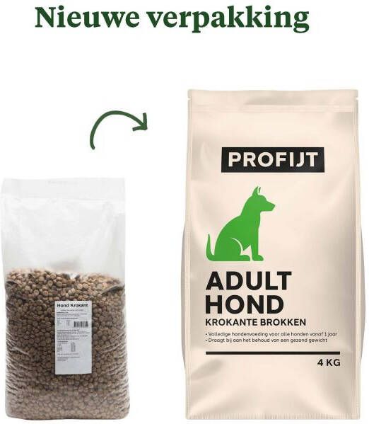 Profijt Adult Krokante brokken Hondenvoer 4 kg