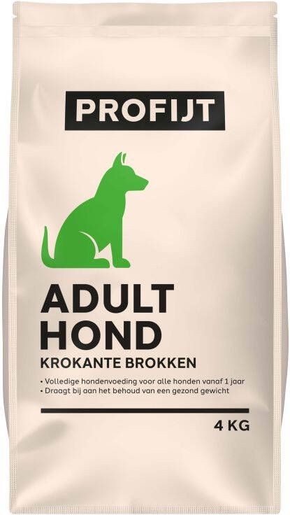 Profijt Adult Krokante brokken Hondenvoer 4 kg