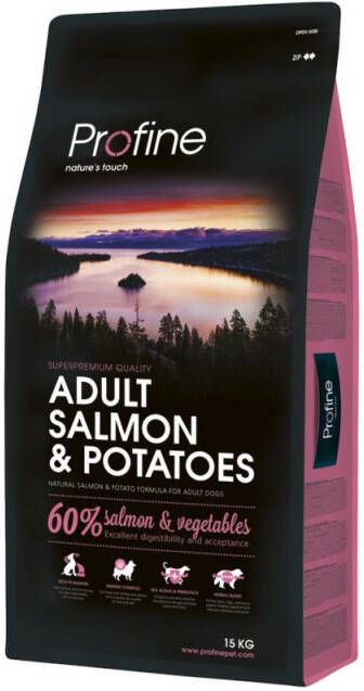 Profine Adult Hondenvoer Zalm Aardappel 15 kg