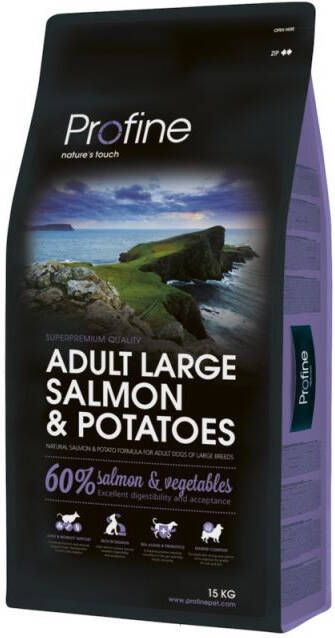 Profine Adult Large Breed Hondenvoer Zalm Aardappel 15 kg