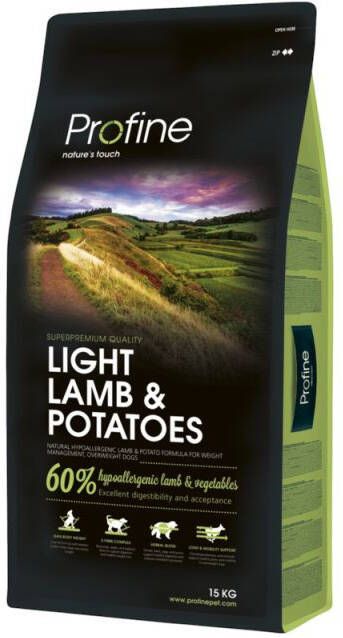 Profine Adult Light Hondenvoer Lam Aardappel 15 kg