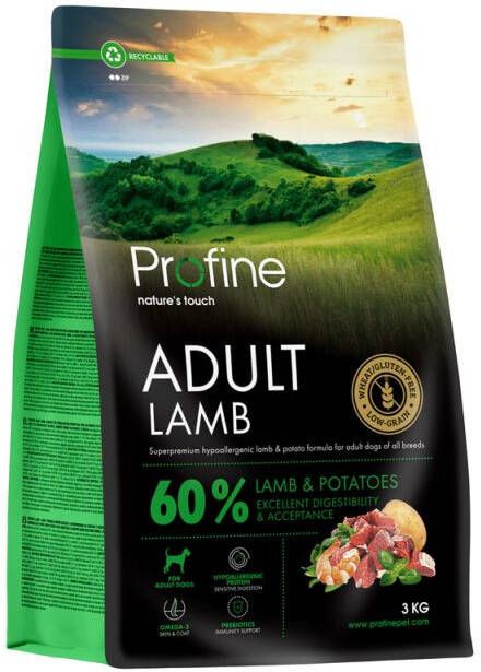 Profine Hondenvoer Lam 3 kg