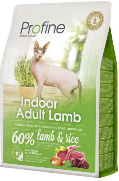 Profine Indoor Adult Lamb Kattenvoer Kip Rijst 2 kg