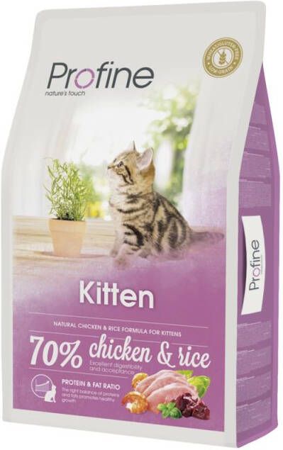 Profine Kitten Kattenvoer Kip Rijst 10 kg