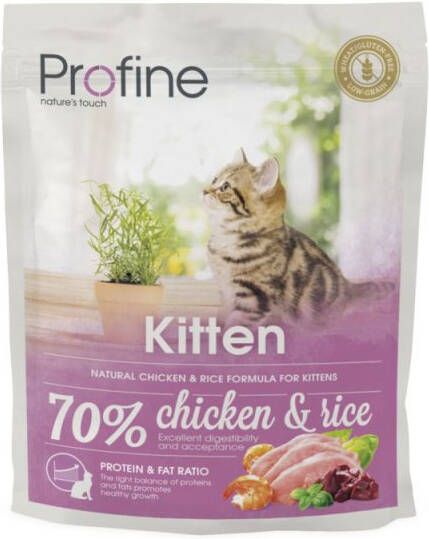 Profine Kitten Kattenvoer Kip Rijst 300 gram