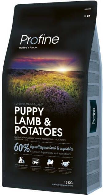 Profine Puppy Hondenvoer Lam Aardappel 15 kg