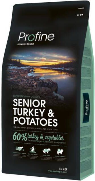 Profine Senior Hondenvoer Kalkoen Aardappel 15 kg