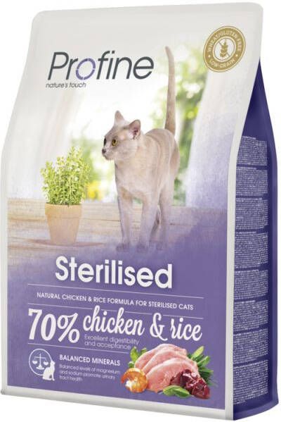 Profine Sterilised Kattenvoer Kip Rijst 2 kg