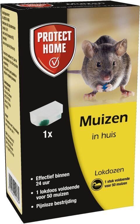 Protect Home Express Lokdoos Muizen 1 Stuk Muis Bestrijden Effectief Binnen 24 Uur Goed voor 50 Muizen - Foto 3