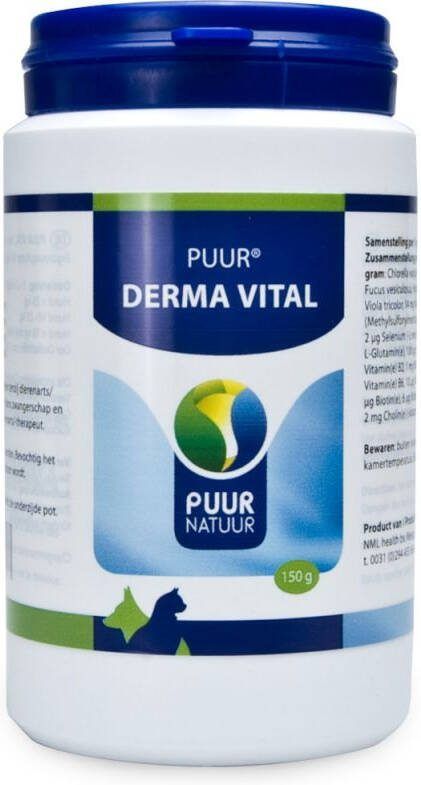 Puur Vitaal Huid en Vacht Voedingssupplement 150 gram