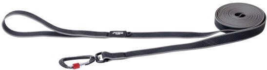 Rogz Beltz Amphibian Hondenriem Zwart 4 M