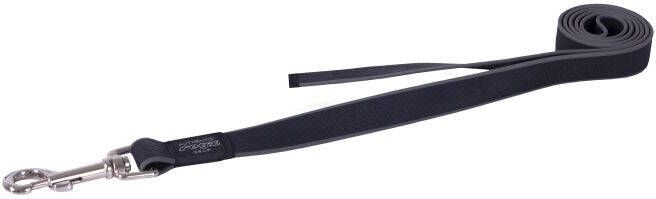 Rogz Beltz Amphibian Hondenriem Zwart 6 M