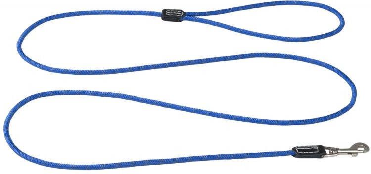 Rogz Rope Hondenriem Blauw Nylon Small 180 cm