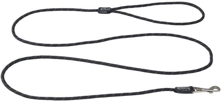 Rogz Rope Hondenriem Zwart Nylon Small 180 cm