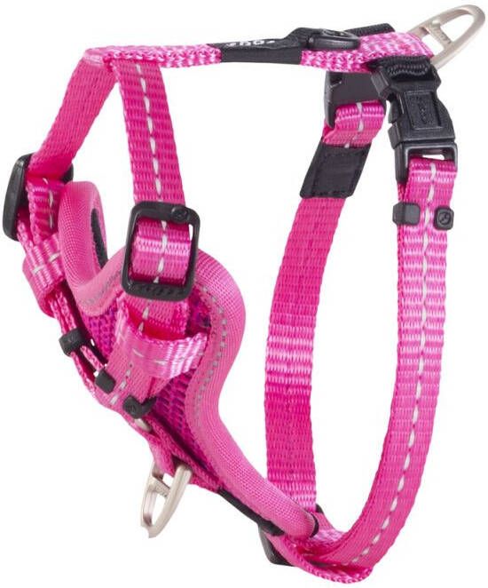 Rogz Utility Control Hondentuig Roze Nylon Small