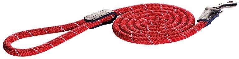 Rogz Utility Hondenriem Rood M 180 cm