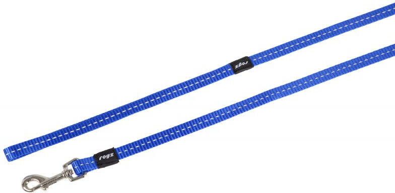 Rogz Utility Hondenriem Blauw Nylon Small 180 cm