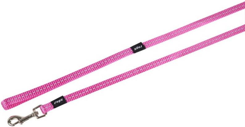 Dobeno Rogz For Dogz Hondenlooplijn Nitelife 180 X 1 Cm Nylon Roze