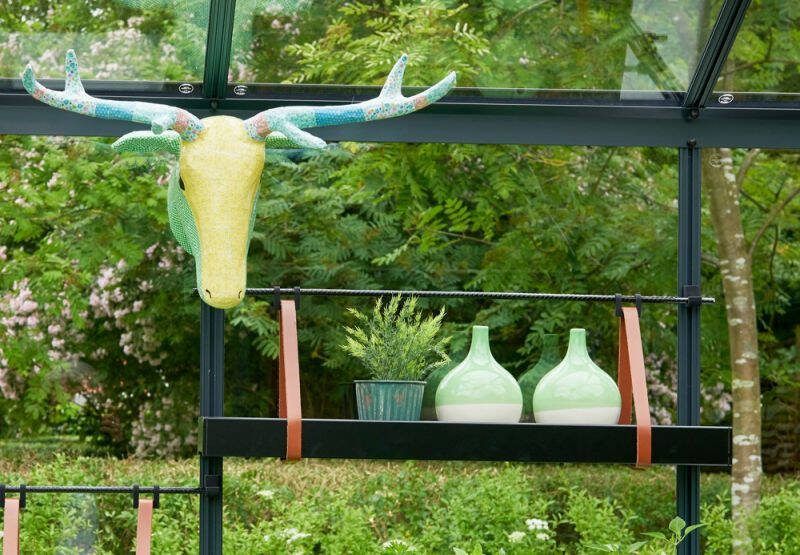 Royal Well JULIANA Hanging Tray Kweekschap Zwart 76x14 5x6 cm