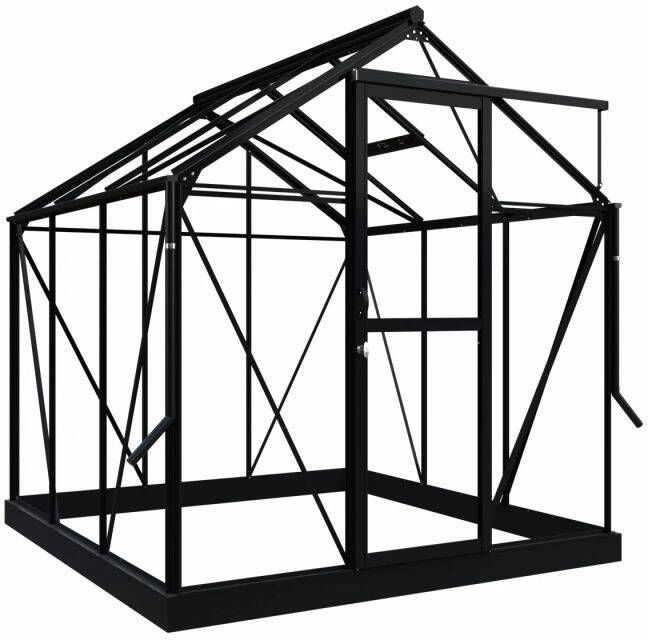 Royal Well Mary I Tuinkas Zwart Veiligheidsglas & Polycarbonaat
