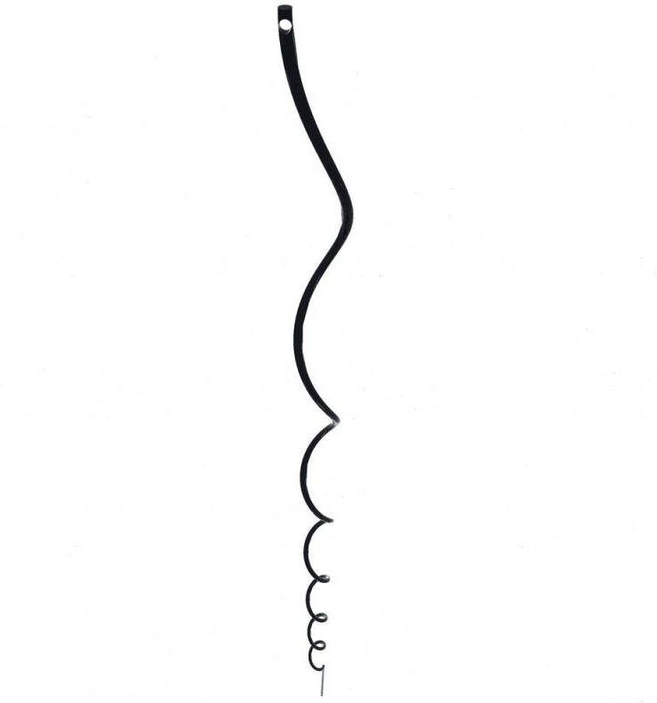 Royal Well Mary Kate Plant spiralen Zwart 0 6x0 6x17 cm 0 6x0 6x17 cm