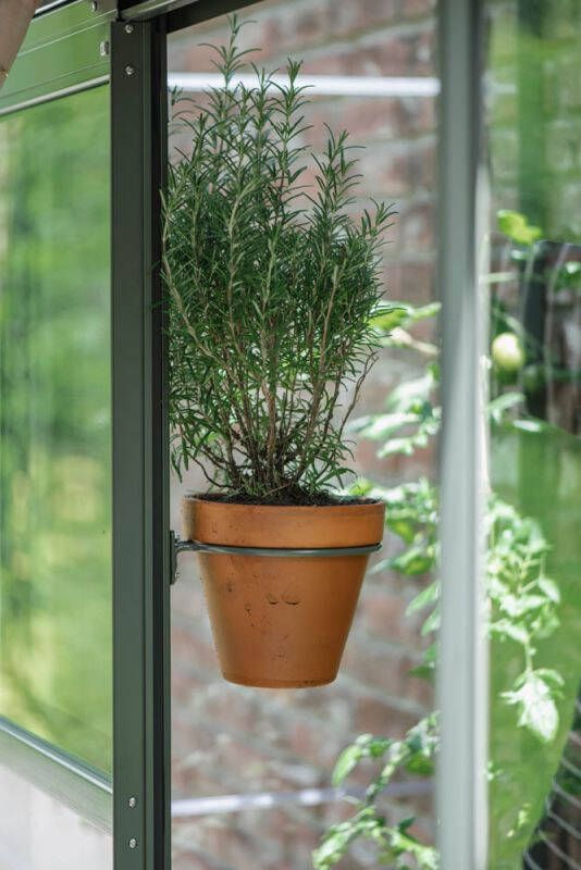 Royal Well Mary Kate Pothouder Groen grijs 6 2x22x17 cm 6 2x22x17 cm