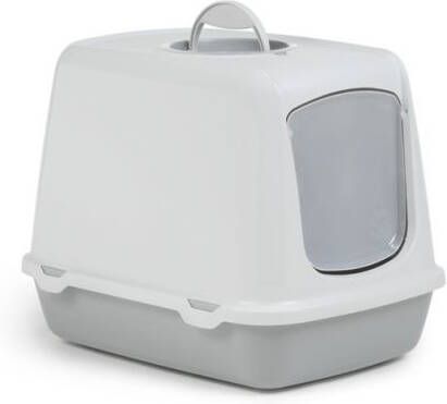 Beeztees Savic Oscar Kattentoilet 50x37x39 cm Grijs