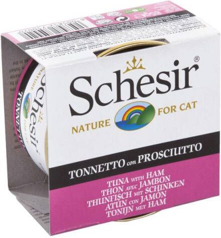 Schesir Kattenvoer Tonijn 85 gram