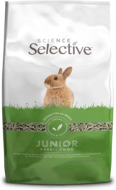 Science Selective Konijn Junior Konijnenvoer 10 kg