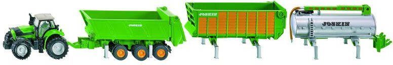 Coppens Siku 1848 Deutz met Joskin aanhangerset 1:87 - Foto 3
